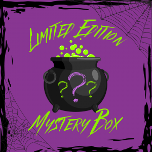 limited edition mystery box cauldron with green bubbles