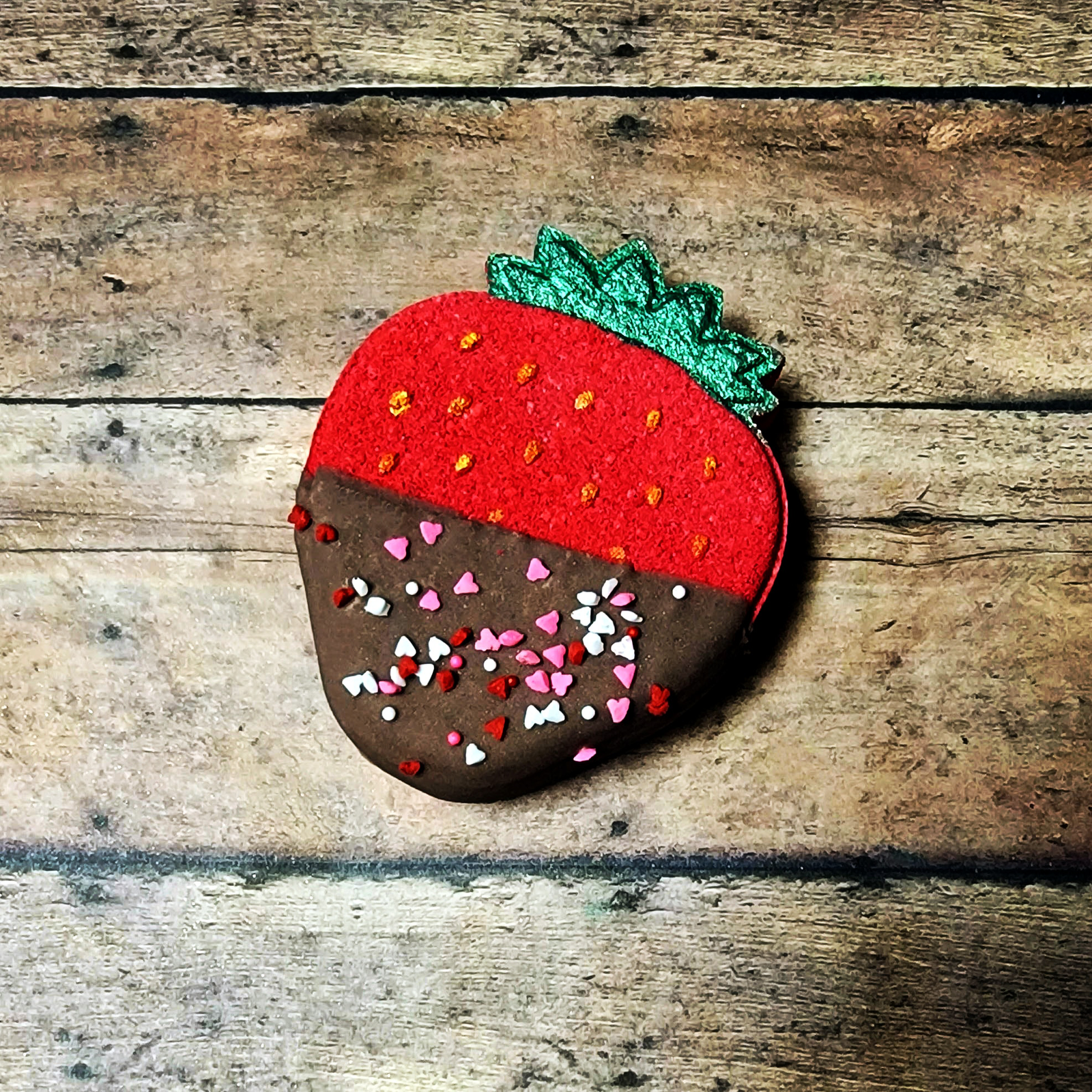 Chocolate Strawberry Bath Bomb